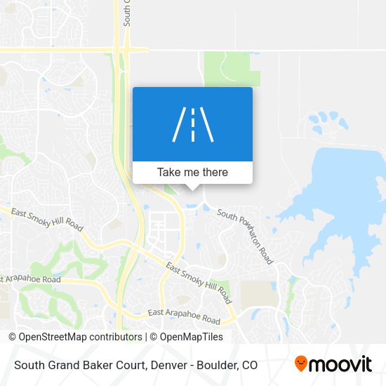 South Grand Baker Court map