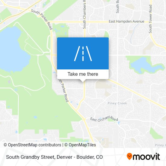 South Grandby Street map