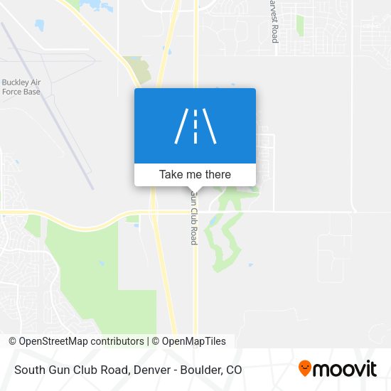 South Gun Club Road map