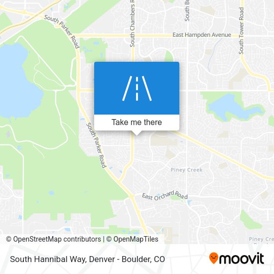 South Hannibal Way map