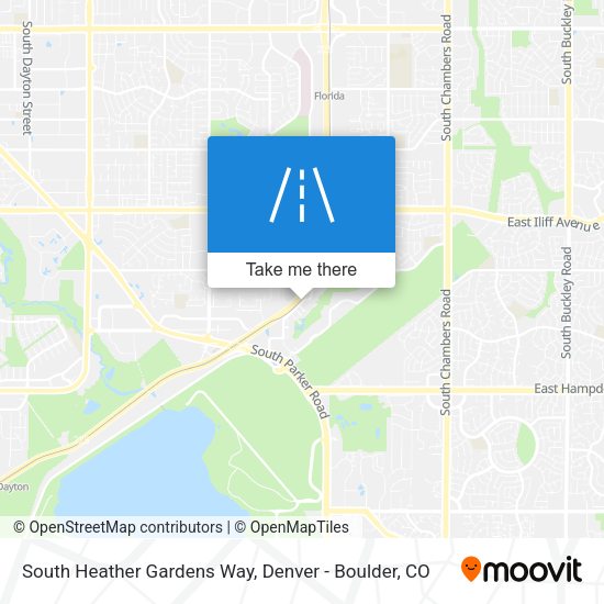 South Heather Gardens Way map
