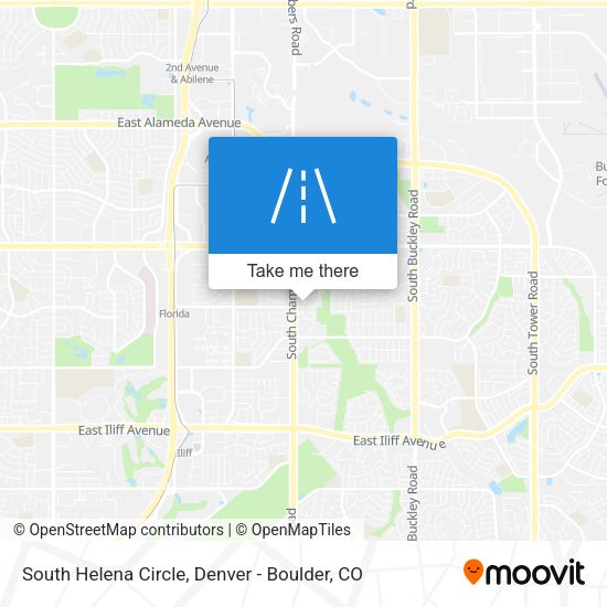 South Helena Circle map