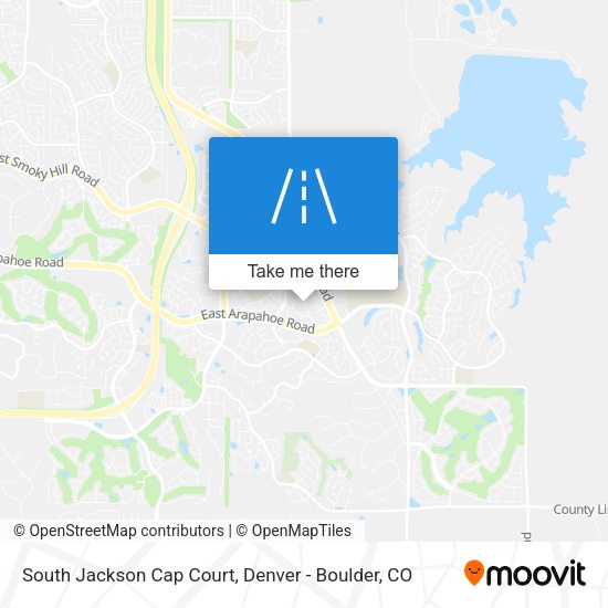 South Jackson Cap Court map