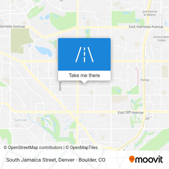 South Jamaica Street map