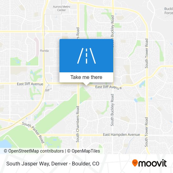 Mapa de South Jasper Way