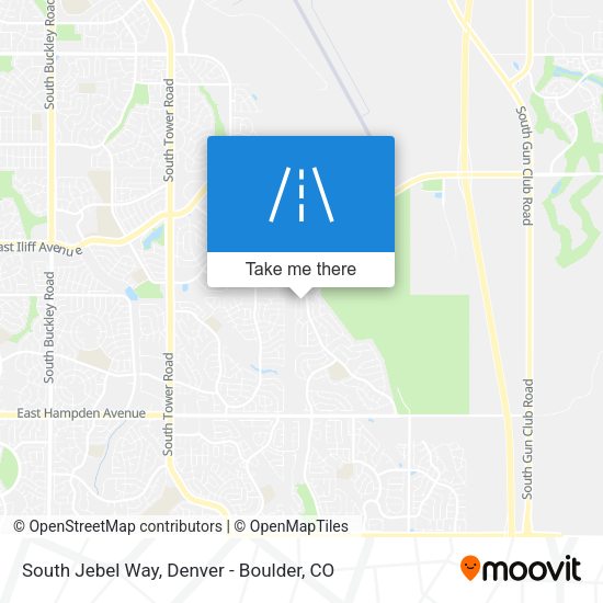 Mapa de South Jebel Way