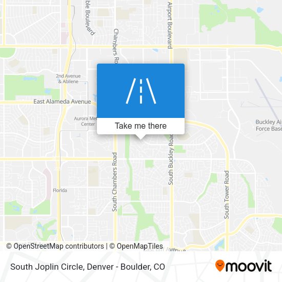 South Joplin Circle map