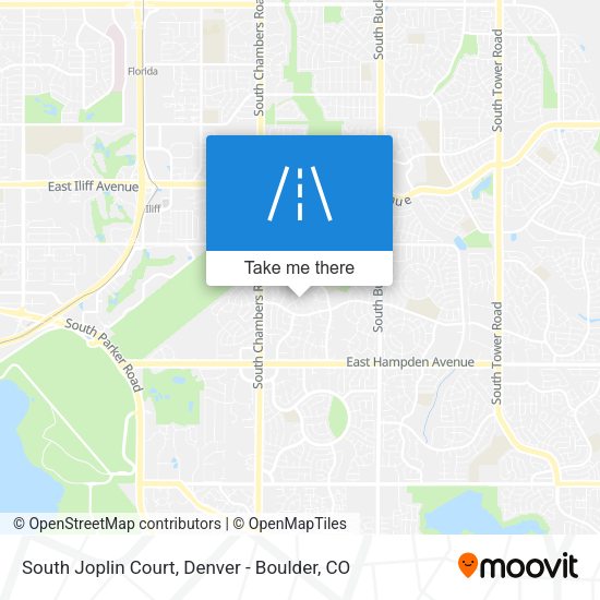 South Joplin Court map