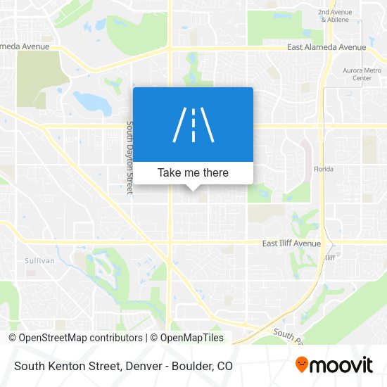 South Kenton Street map
