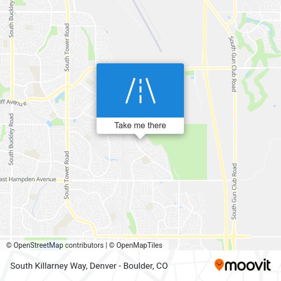 South Killarney Way map