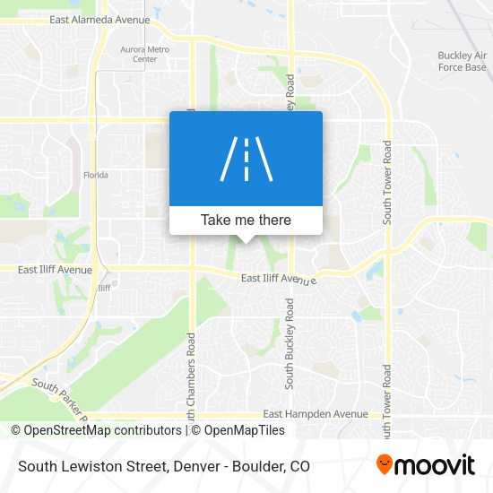 South Lewiston Street map