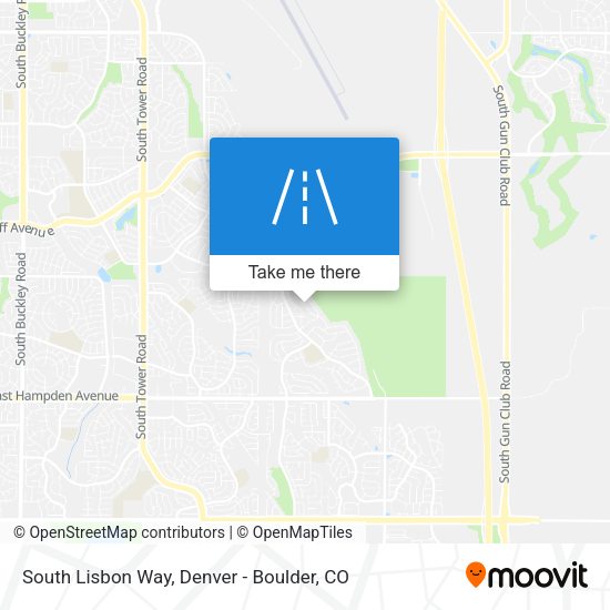 South Lisbon Way map
