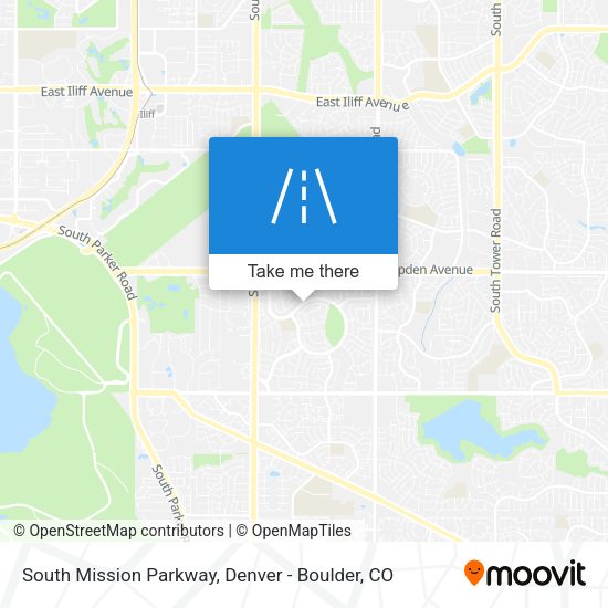 South Mission Parkway map