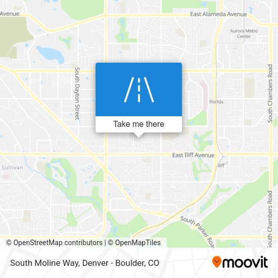 Mapa de South Moline Way