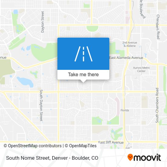 South Nome Street map