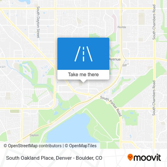 Mapa de South Oakland Place