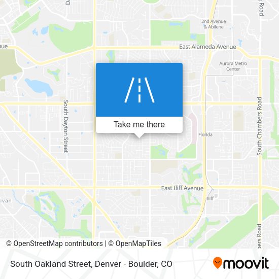 Mapa de South Oakland Street