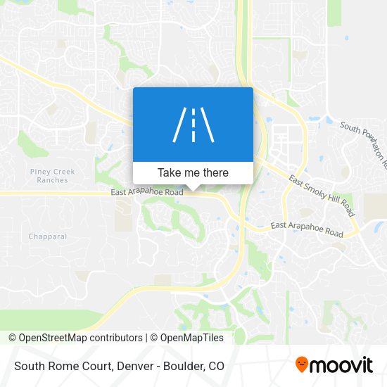 South Rome Court map