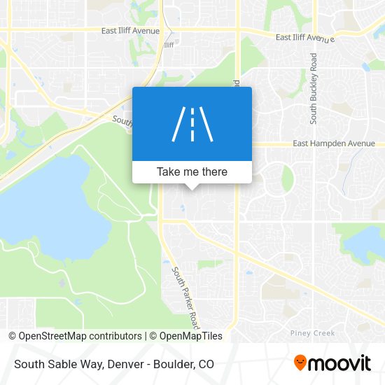 Mapa de South Sable Way