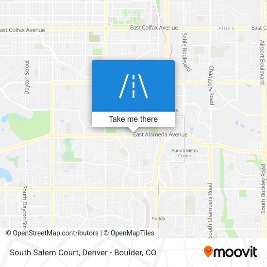 South Salem Court map