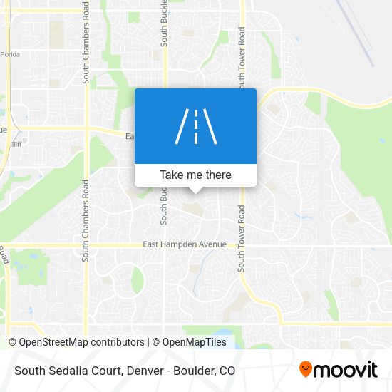 South Sedalia Court map