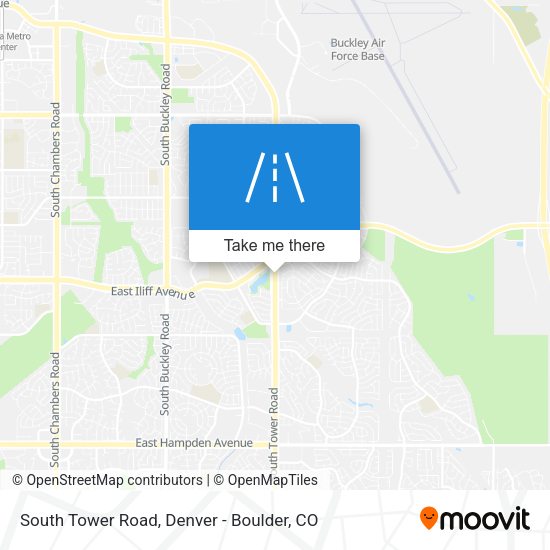 South Tower Road map