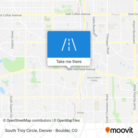 Mapa de South Troy Circle