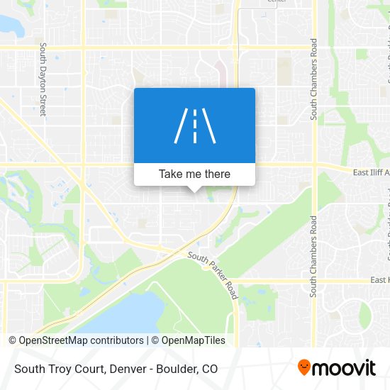 South Troy Court map