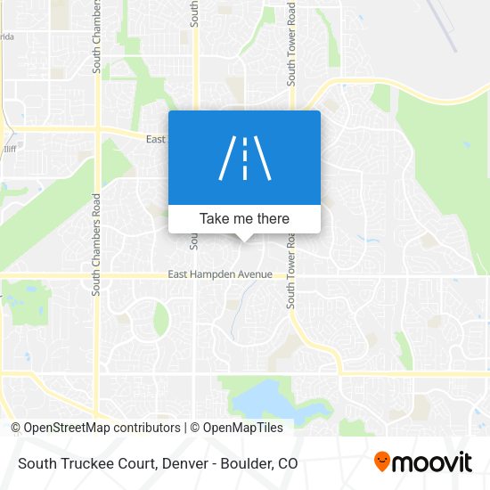 Mapa de South Truckee Court