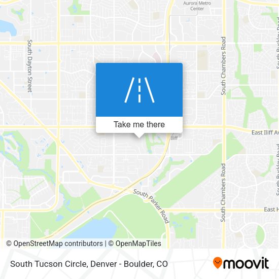 South Tucson Circle map