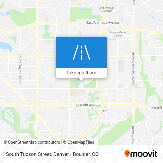 Mapa de South Tucson Street