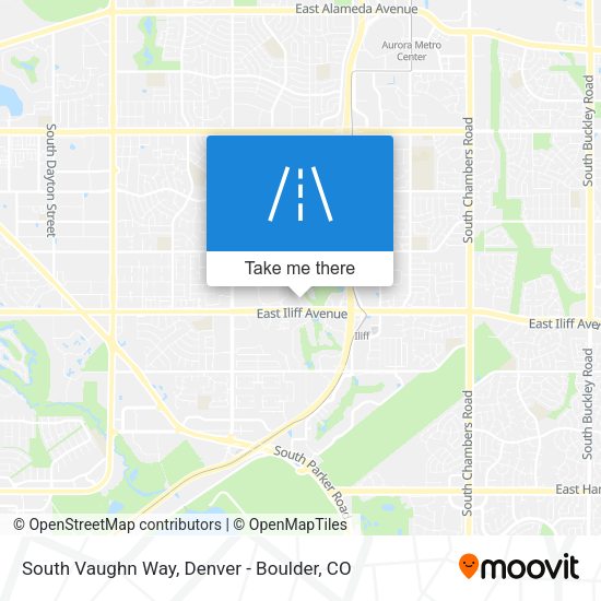South Vaughn Way map