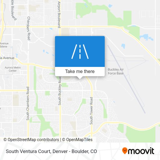 South Ventura Court map