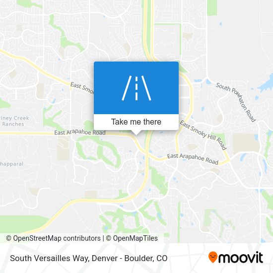 South Versailles Way map