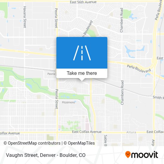 Mapa de Vaughn Street