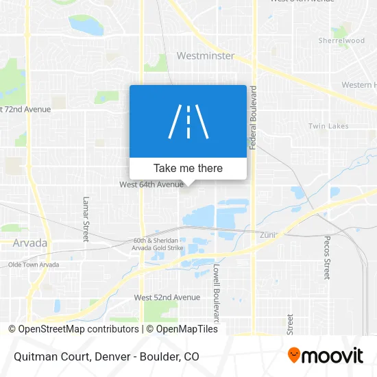Quitman Court map