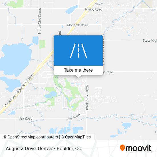 Augusta Drive map
