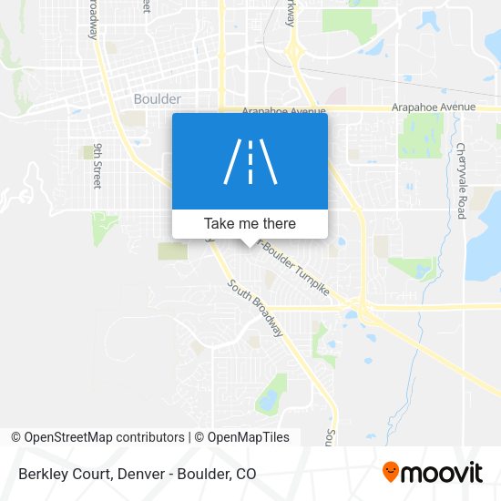 Berkley Court map