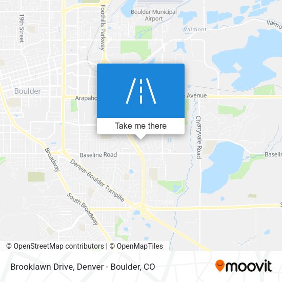 Mapa de Brooklawn Drive
