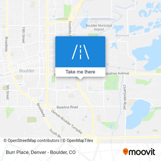 Mapa de Burr Place