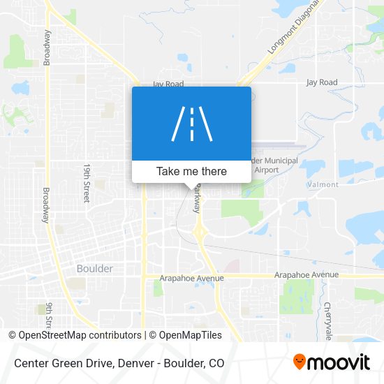 Center Green Drive map