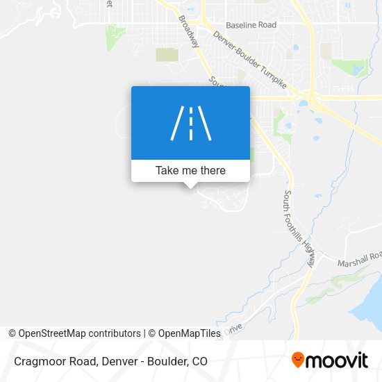 Cragmoor Road map