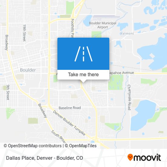 Dallas Place map