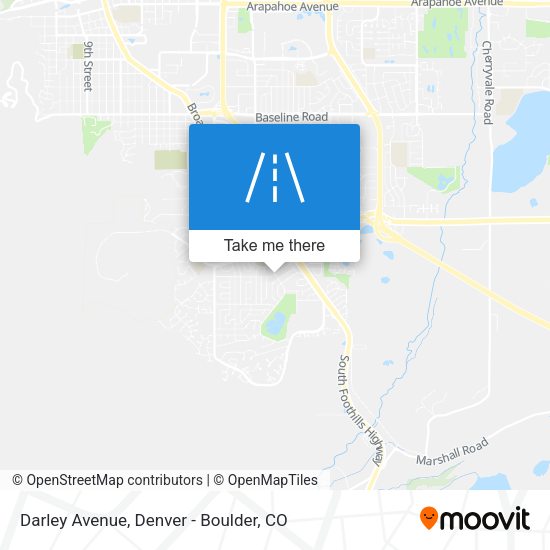 Mapa de Darley Avenue