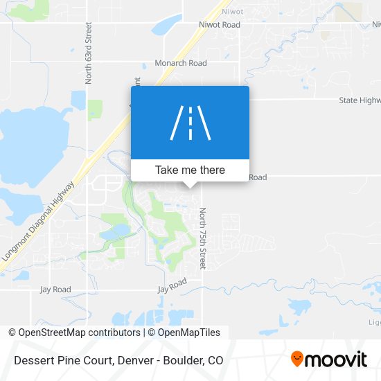 Dessert Pine Court map