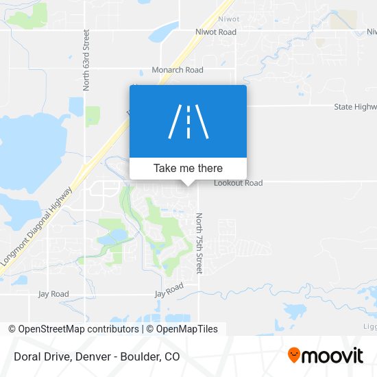 Mapa de Doral Drive