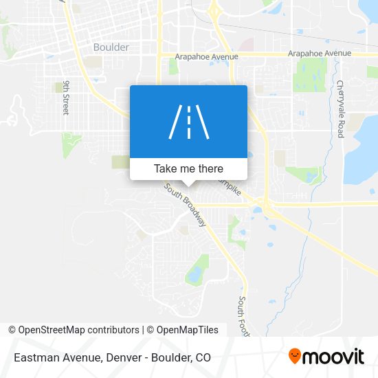 Mapa de Eastman Avenue