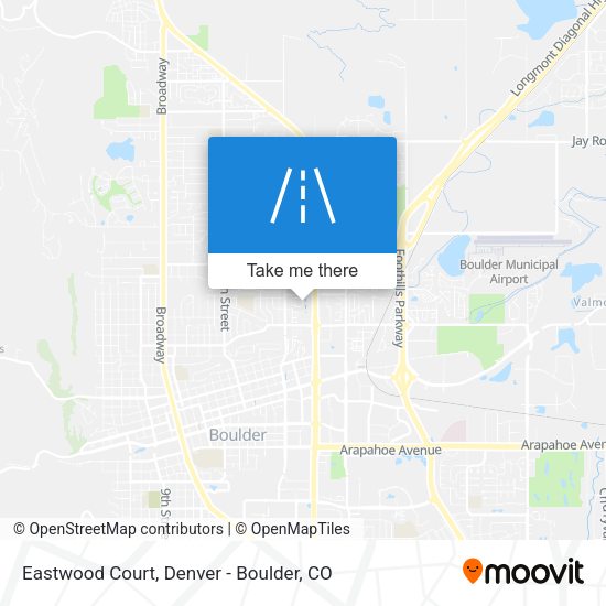 Mapa de Eastwood Court