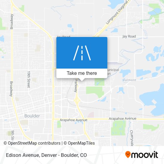Mapa de Edison Avenue