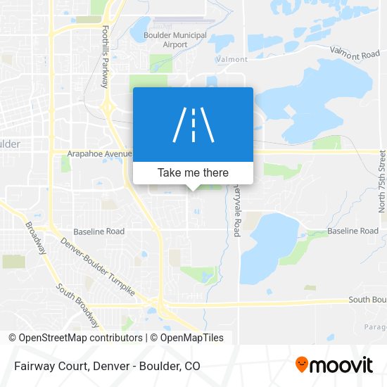 Fairway Court map